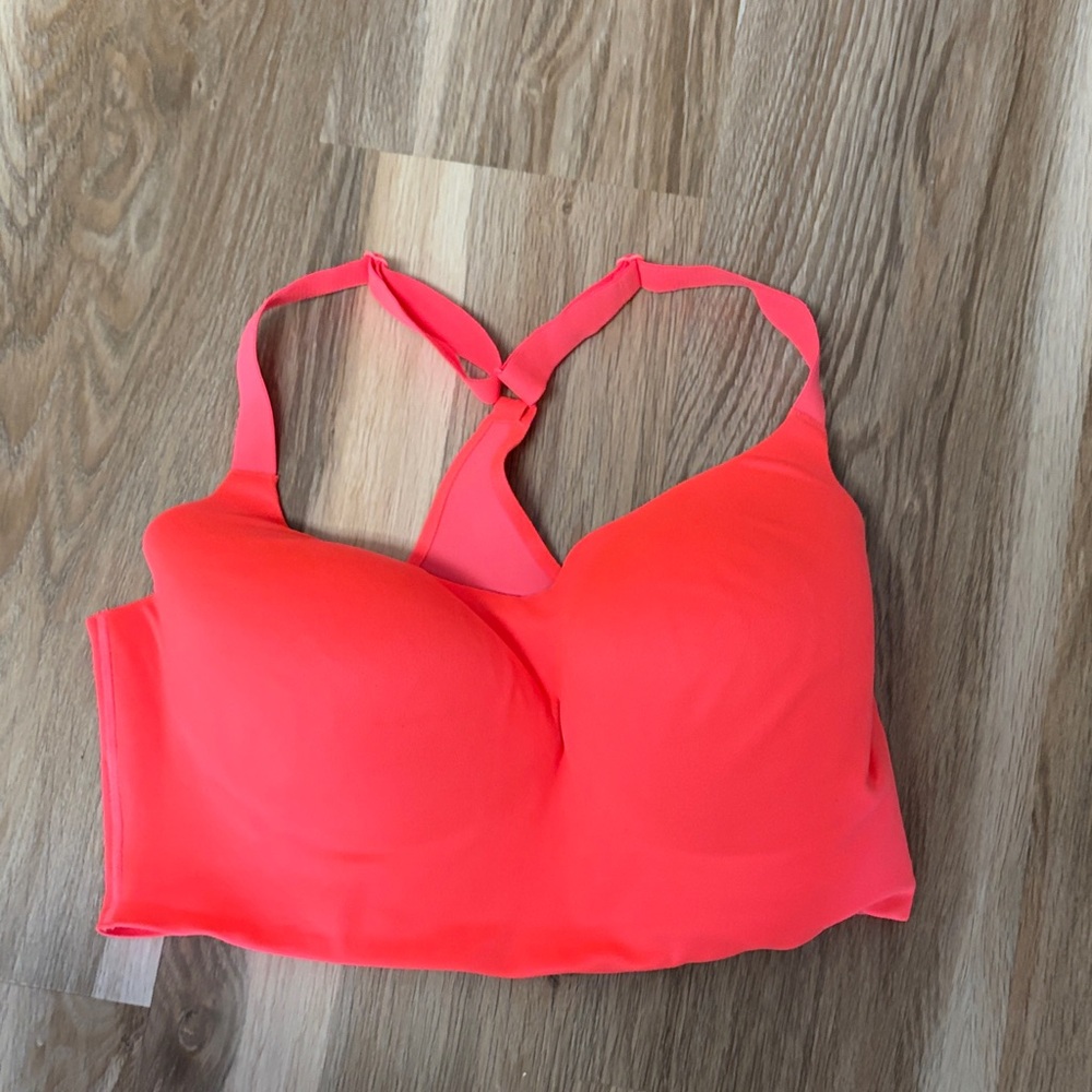 Victoria's Secret On Point Neon Coral Sports Bra